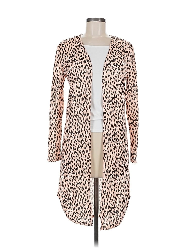 Pre-owned Unbranded Cardigan Sweater In Brown