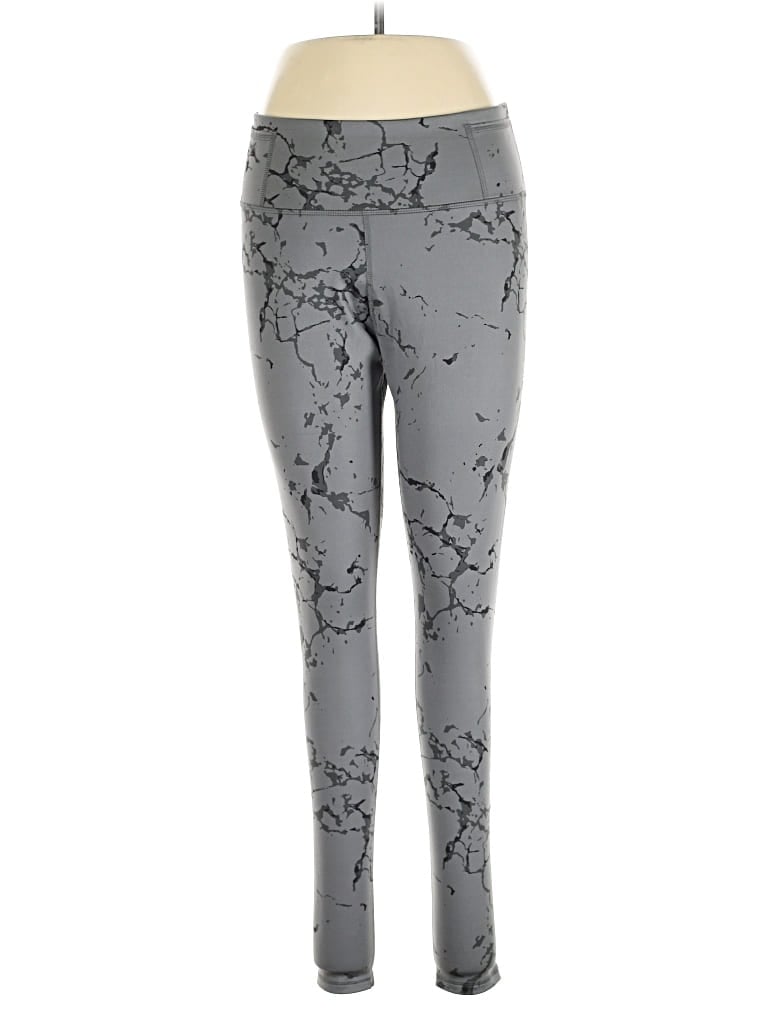 Pre-owned Puma Leggings In Gray