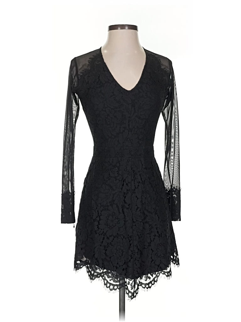 Pre-owned Karina Grimaldi Cocktail Dress In Black