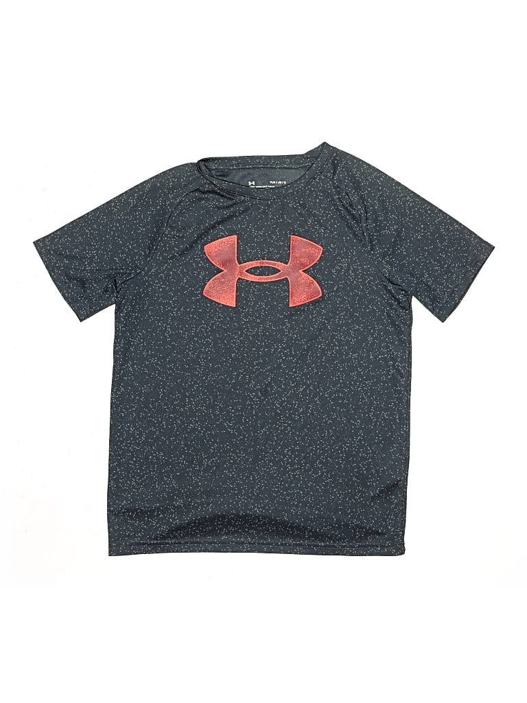 Pre-owned Under Armour Kids' Active T-shirt In Gray