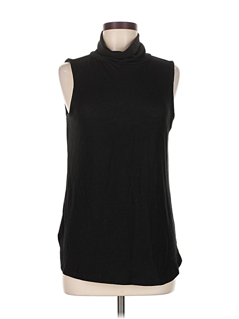 Pre-owned Ann Taylor Loft Sweater Vest In Black