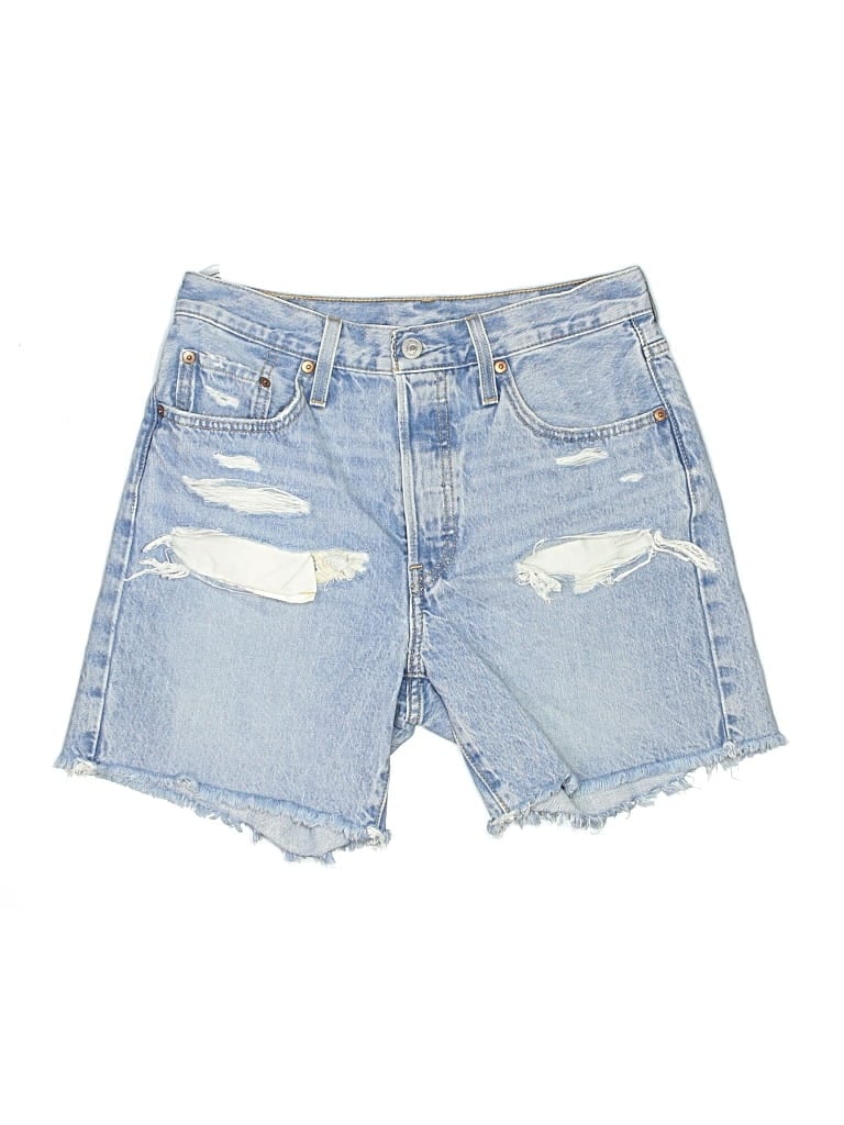 Pre-owned Levi's Denim Shorts In Blue