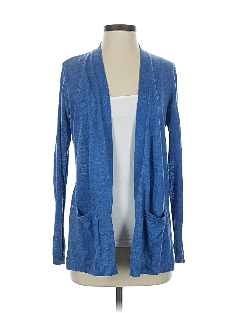 Pre-owned Gap Cardigan Sweater In Blue