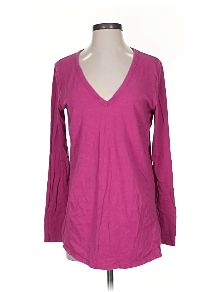 Pre-owned T.la Long Sleeve T-shirt In Pink