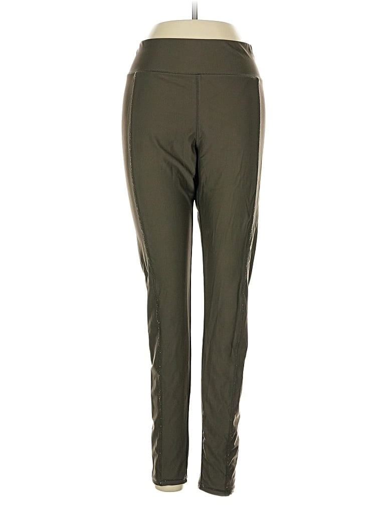 Pre-owned Divided By H&m Active Pants In Green