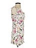 Lulus 100% Rayon Floral White Ivory Casual Dress Size XS - photo 4