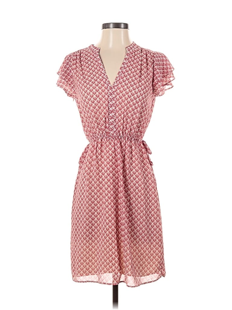 Pre-owned H&m Casual Dress In Pink