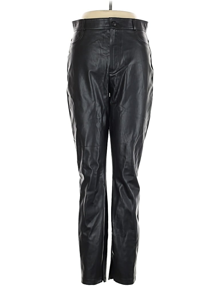 Pre-owned Zara Track Pants In Black