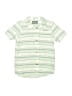 Eddie Bauer Stripes Green Short Sleeve Button-Down Shirt Size 7 - photo 1