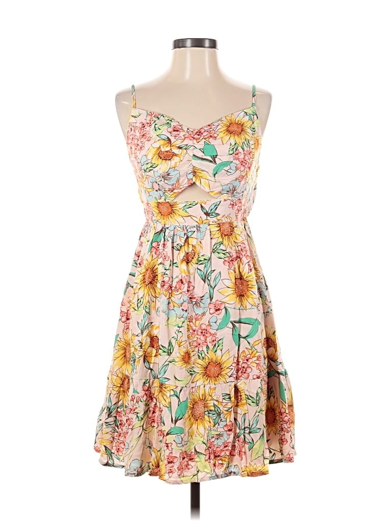 Pre-owned Maurices Cocktail Dress In Yellow
