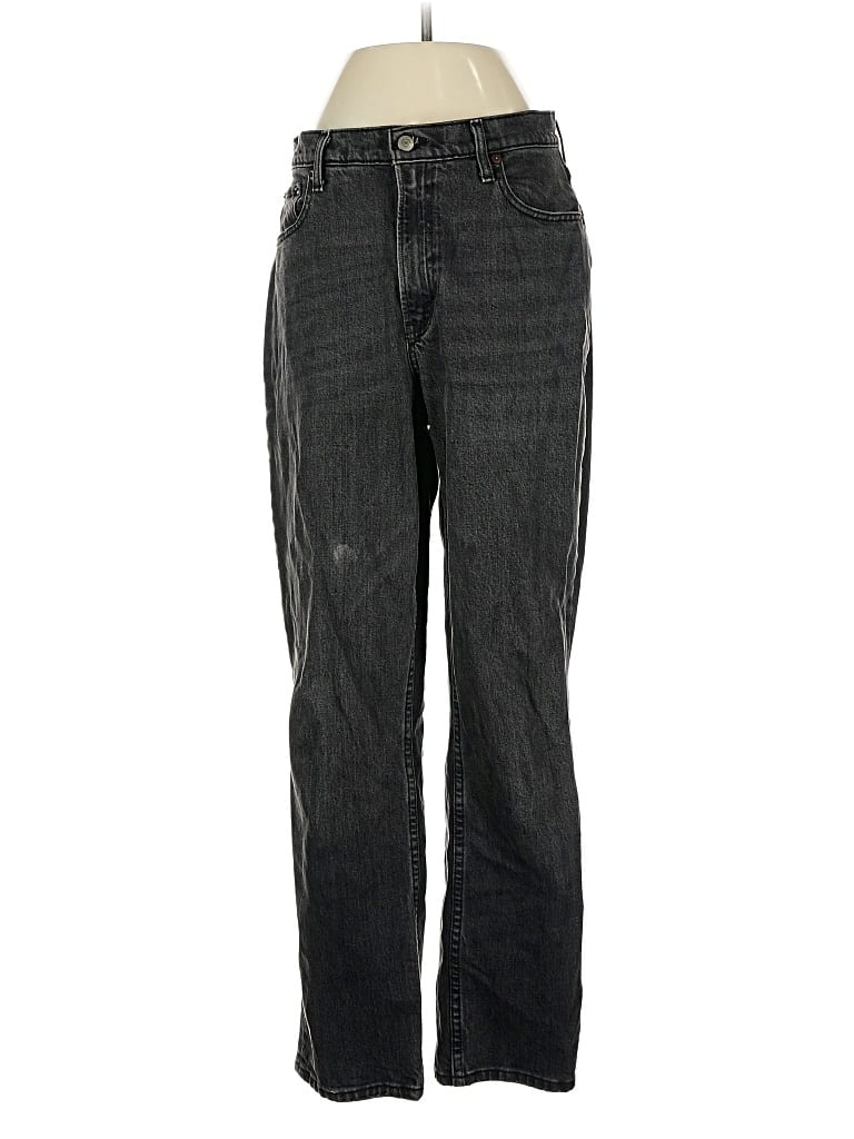 Pre-owned Abercrombie & Fitch Jeans In Silver