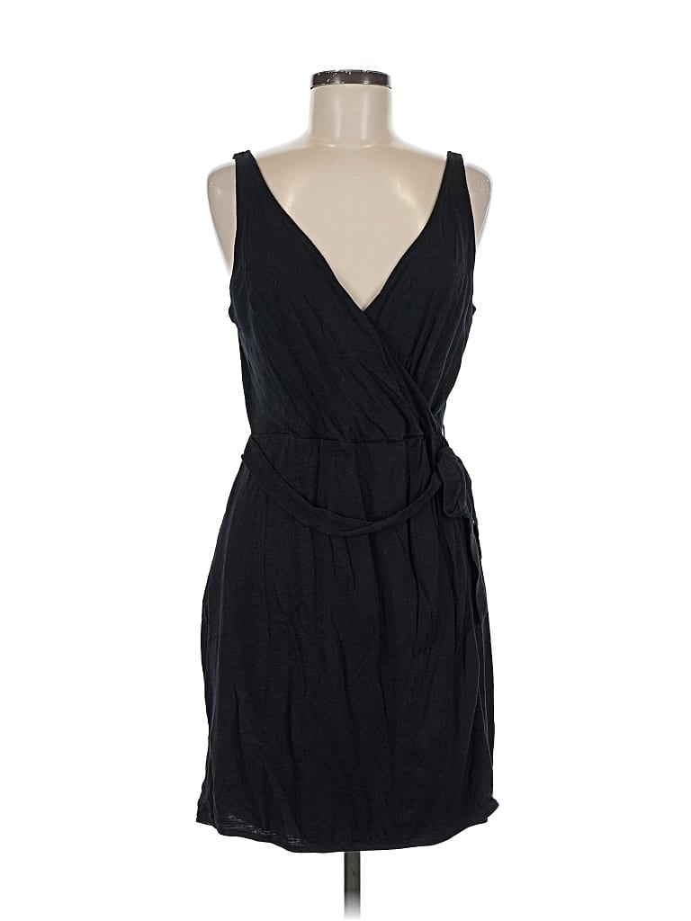 Pre-owned H&m Cocktail Dress In Black