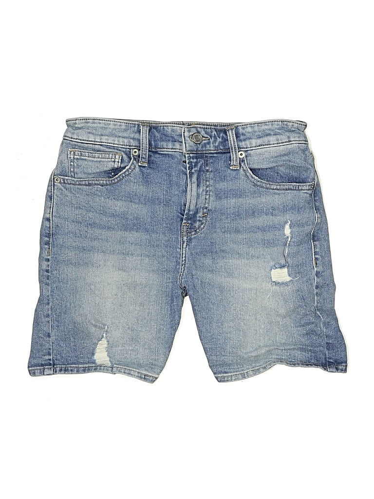 Pre-owned Lucky Brand Denim Shorts In Blue