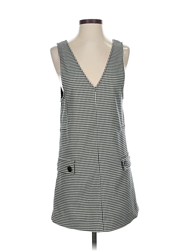 Pre-owned Mng Casual Dress In Black