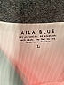Aila Blue Solid Ivory Swimsuit Bottoms Size L - photo 3