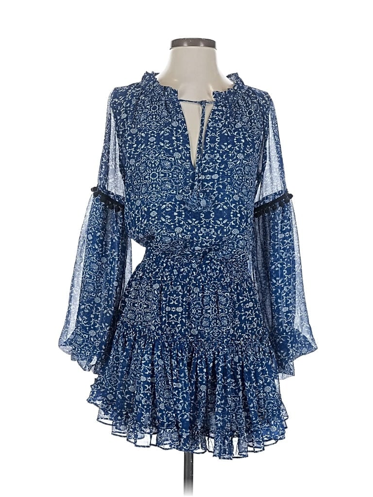Pre-owned Misa Casual Dress In Blue
