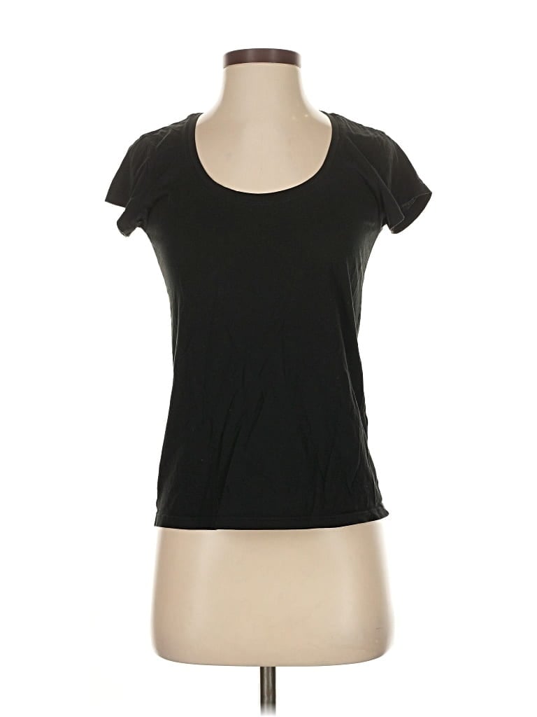 Pre-owned Frame Short Sleeve T-shirt In Black