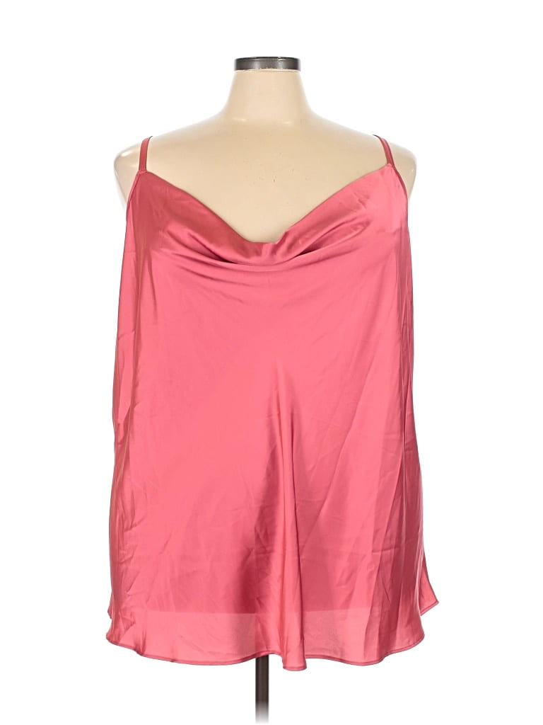 Pre-owned Torrid Sleeveless Blouse In Pink