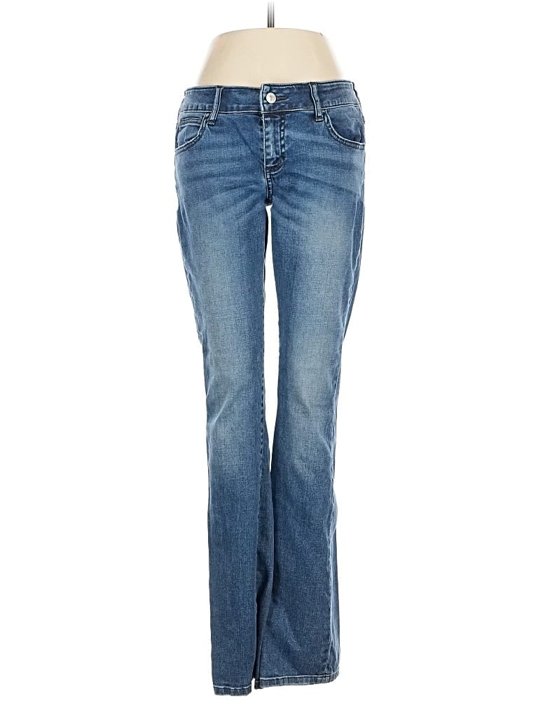 Pre-owned Pilcro And The Letterpress Jeans In Blue