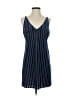 Maven West Stripes Blue Casual Dress Size XS - photo 1