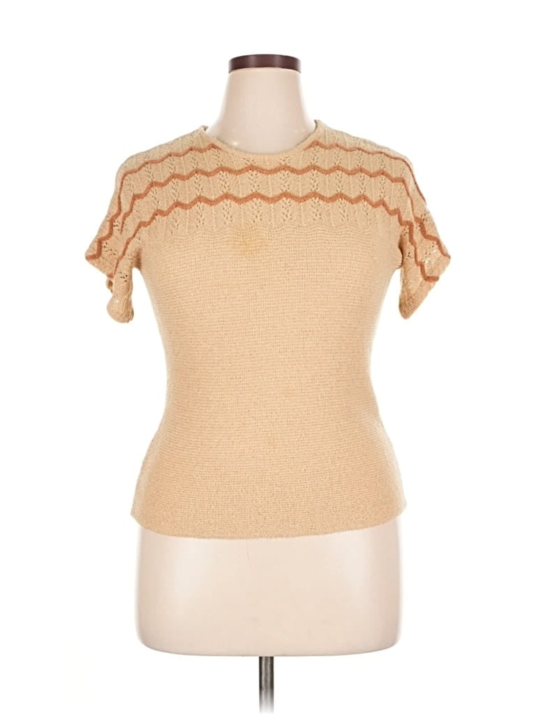 Pre-owned Assorted Brands Sweater Vest In Brown