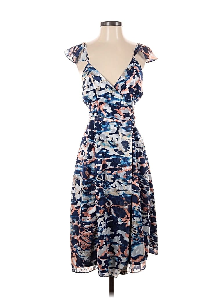 Pre-owned Hutch Cocktail Dress In Blue