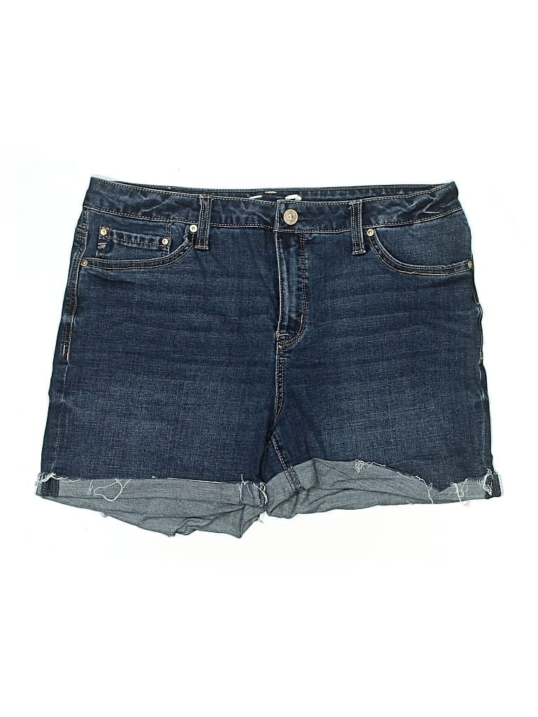 Pre-owned Seven7 Denim Shorts In Blue