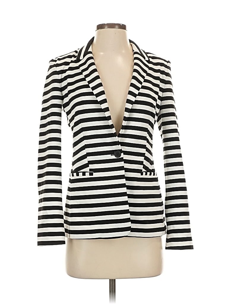 Pre-owned Express Blazer Jacket In White