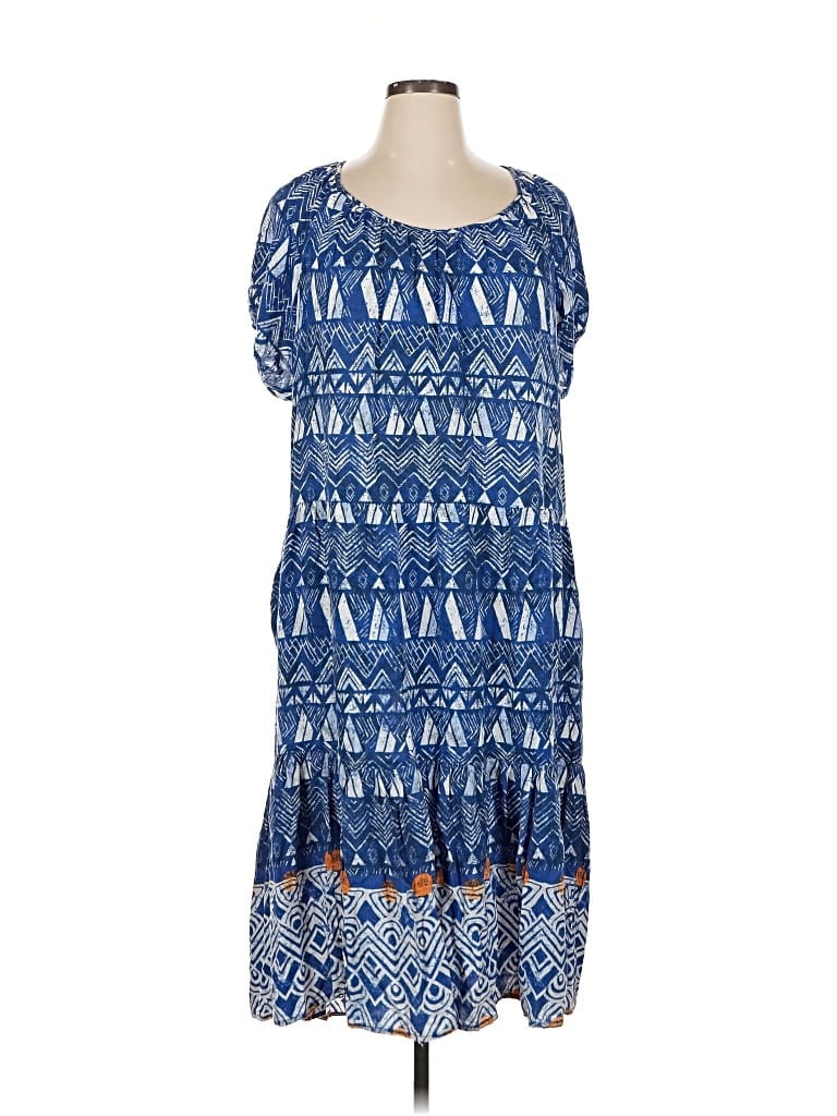 Pre-owned Knox Rose Casual Dress In Blue