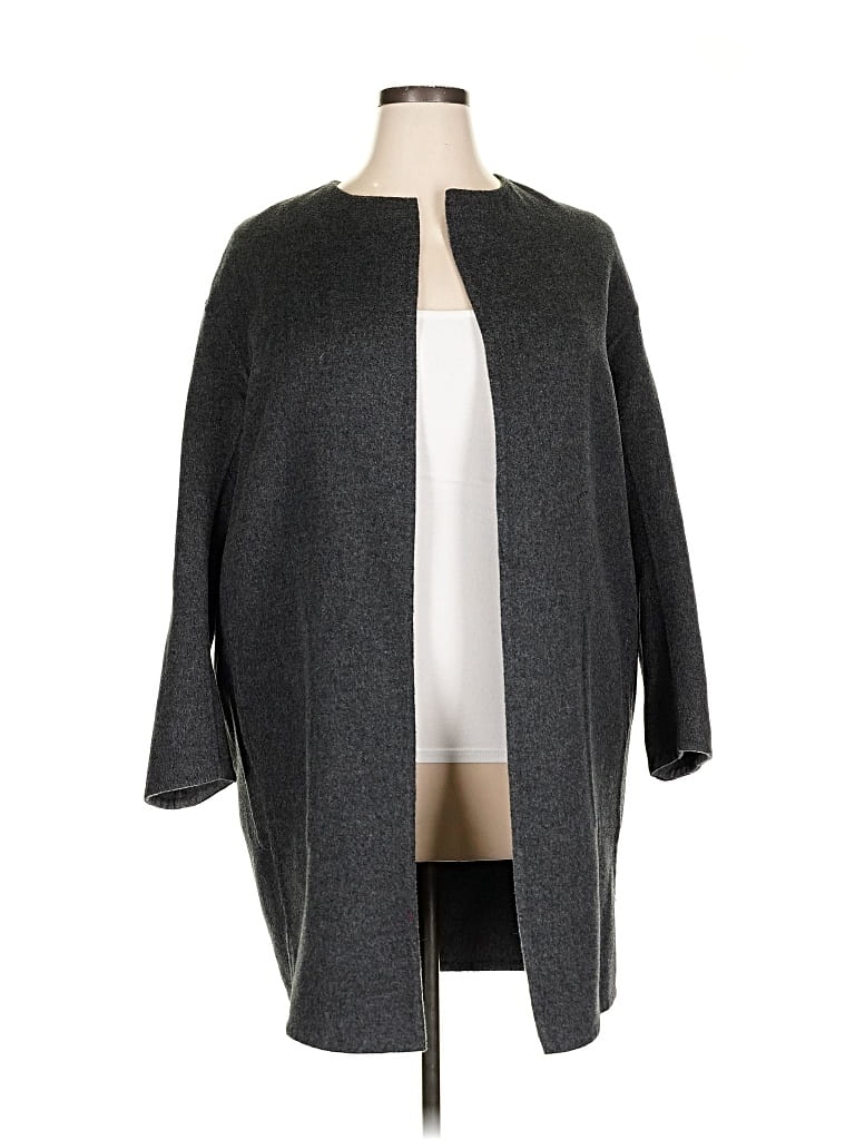 Pre-owned Unbranded Cardigan Sweater In Gray