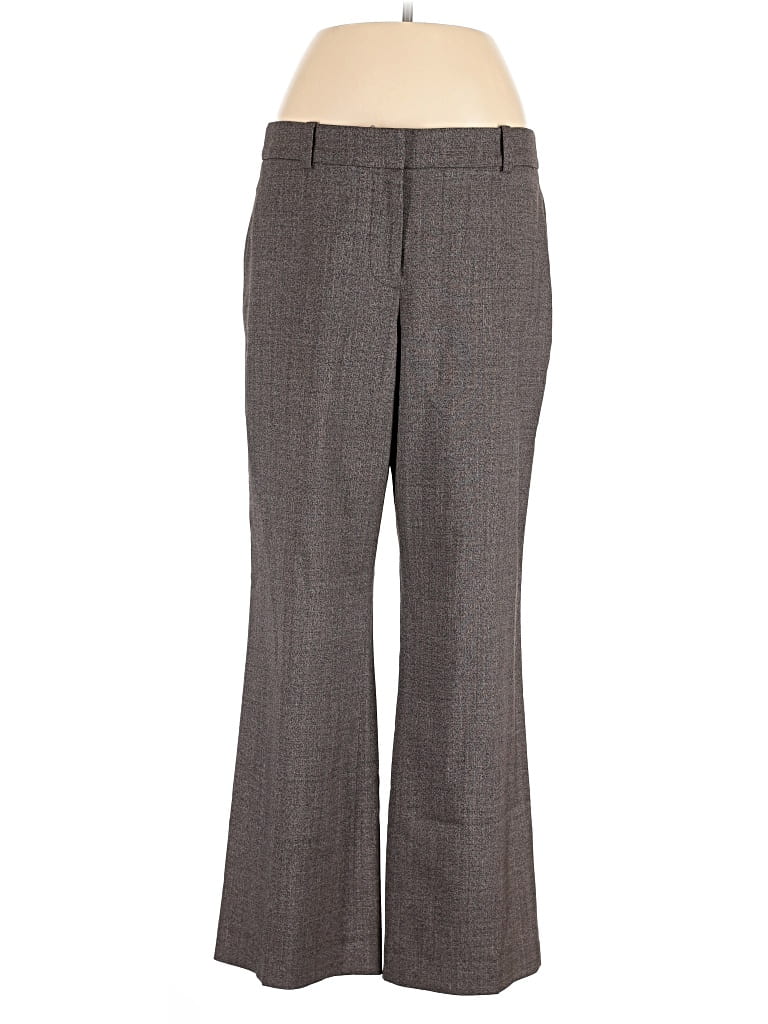 Pre-owned Ann Taylor Dress Pants In Gray