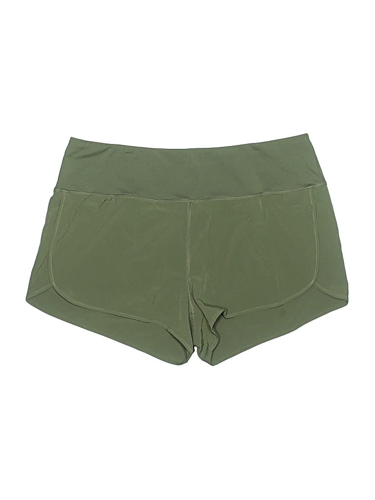 Pre-owned Gaiam Athletic Shorts In Green