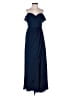 Azazie 100% Polyester Blue Cocktail Dress Size 2 - photo 1
