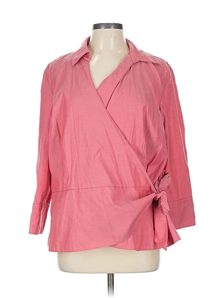 Pre-owned Coldwater Creek Blazer Jacket In Pink