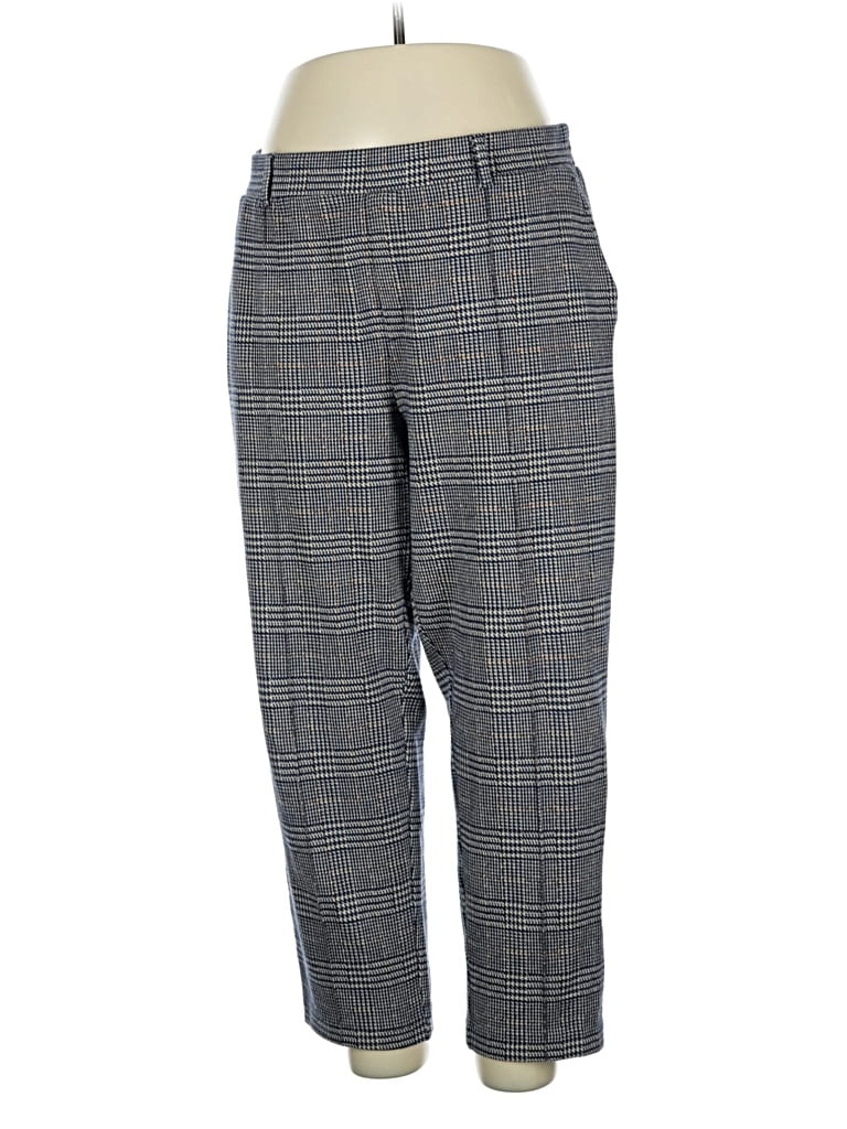 Pre-owned Lands' End Casual Pants In Blue