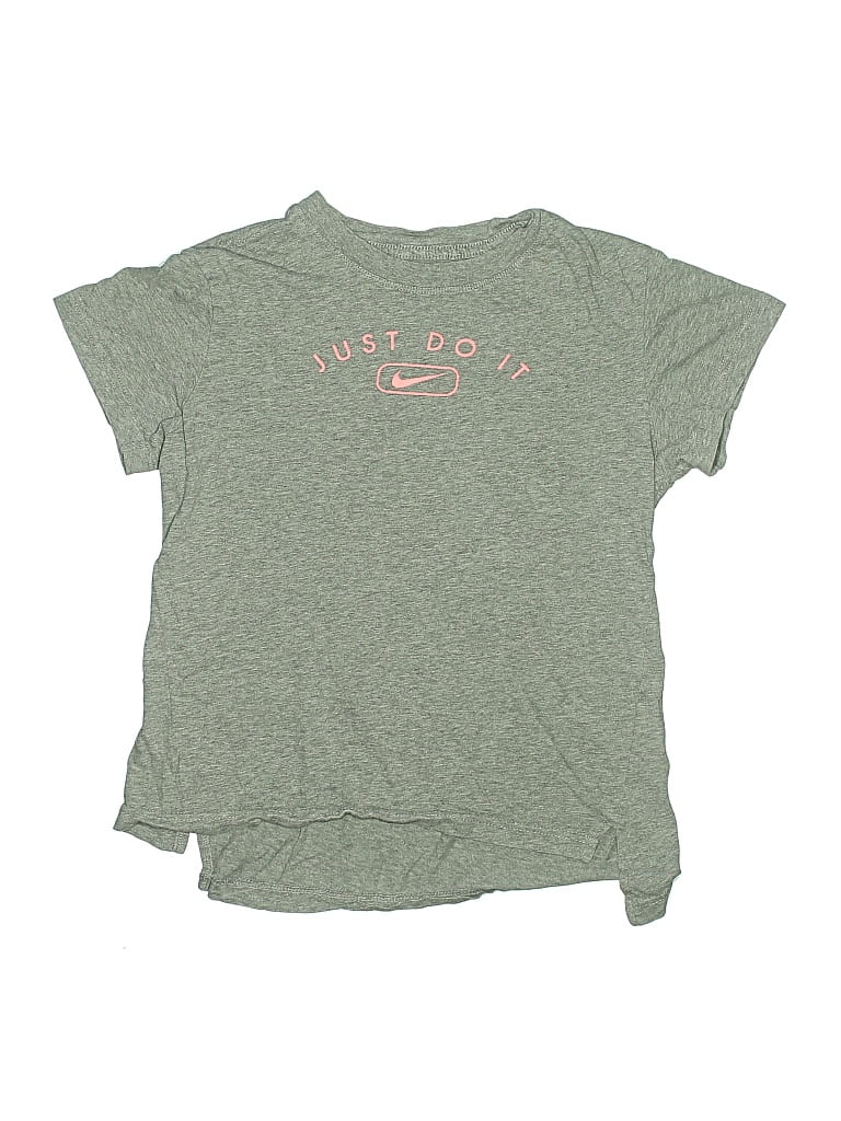 Pre-owned Nike Kids' Short Sleeve T-shirt In Green