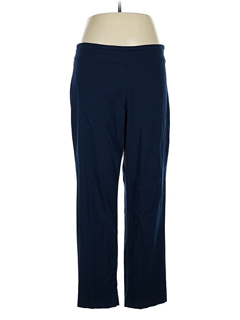 Pre-owned Dana Buchman Casual Pants In Blue