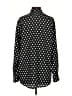 MICHAEL Michael Kors 100% Polyester Polka Dots Black Long Sleeve Blouse Size S - photo 2
