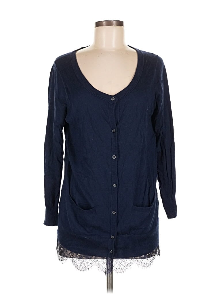 Pre-owned Joie Cardigan Sweater In Blue