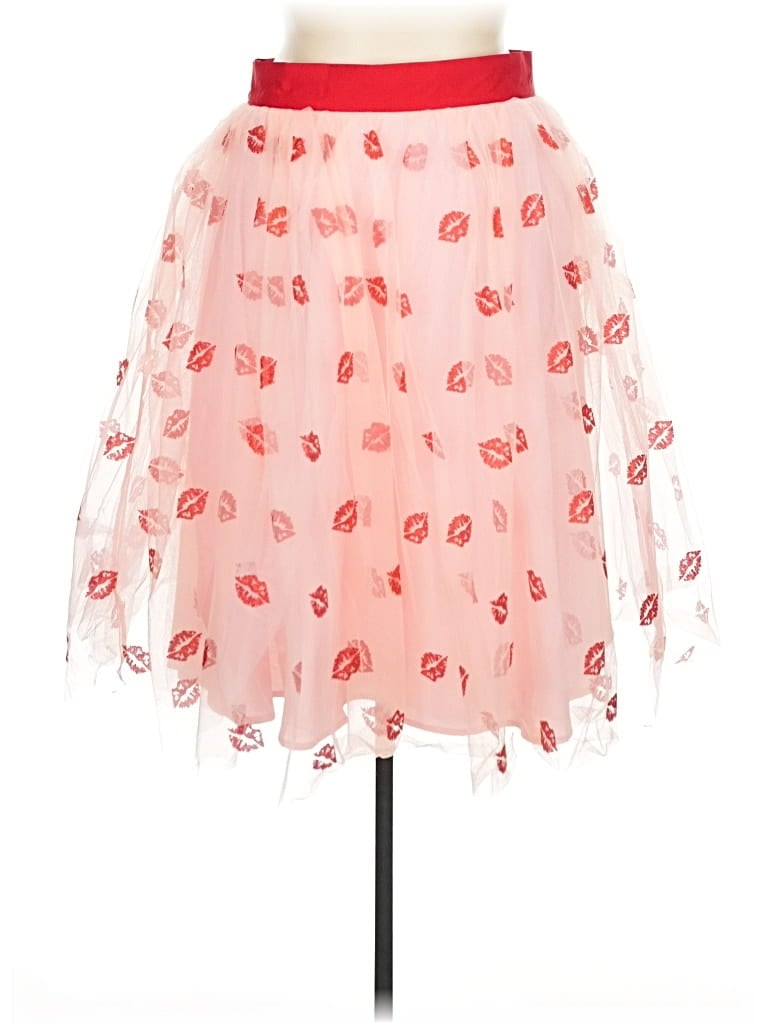 Unique Vintage Formal Skirt In Pink