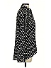 MICHAEL Michael Kors 100% Polyester Polka Dots Black Long Sleeve Blouse Size S - photo 4