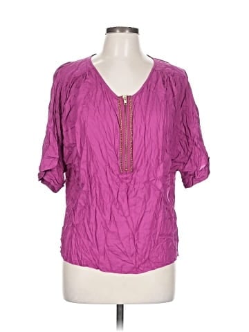 Aryn K. 3/4 Sleeve Blouse (view 1)