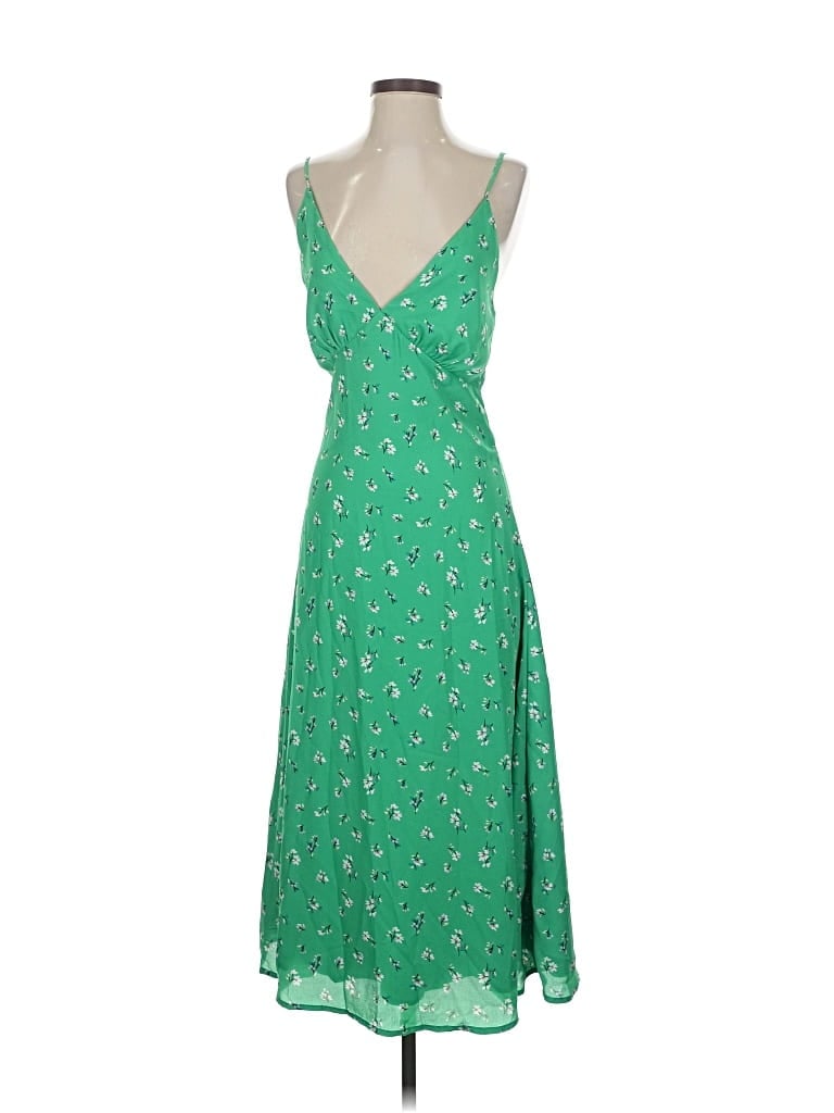 Pre-owned Fore Casual Dress In Green