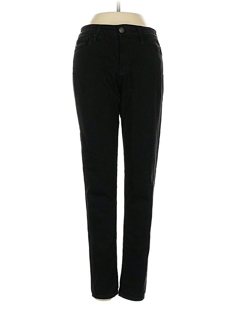 Pre-owned Adriano Goldschmied Jeggings In Black