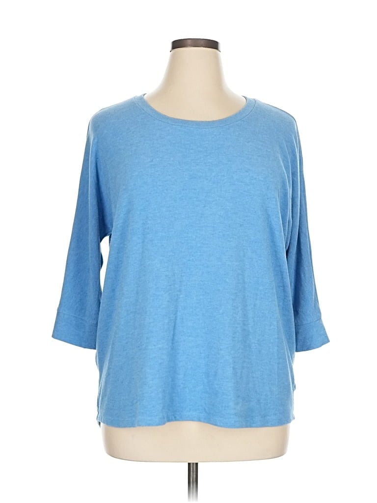 Pre-owned Sonoma Life + Style Cardigan Sweater In Blue