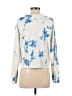 Splendid Floral Ivory Pullover Sweater Size S - photo 2