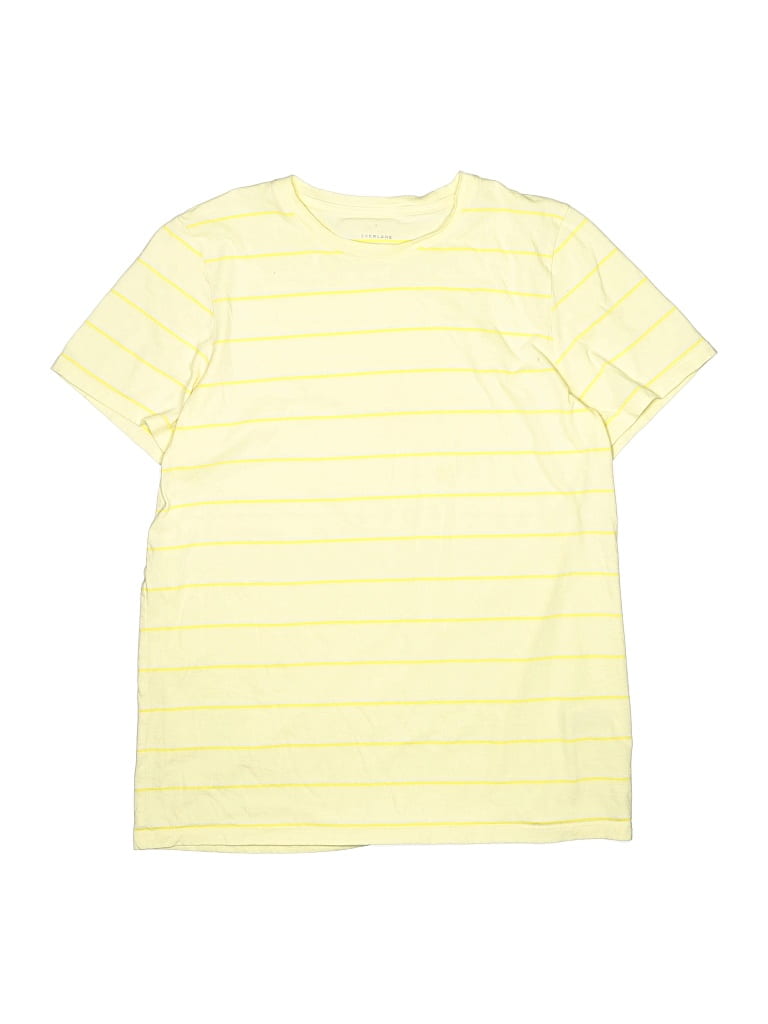 Pre-owned Everlane Kids' Short Sleeve T-shirt In Yellow