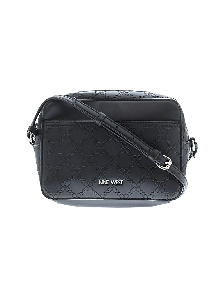 Pre-owned Nine West Crossbody Bag In Black