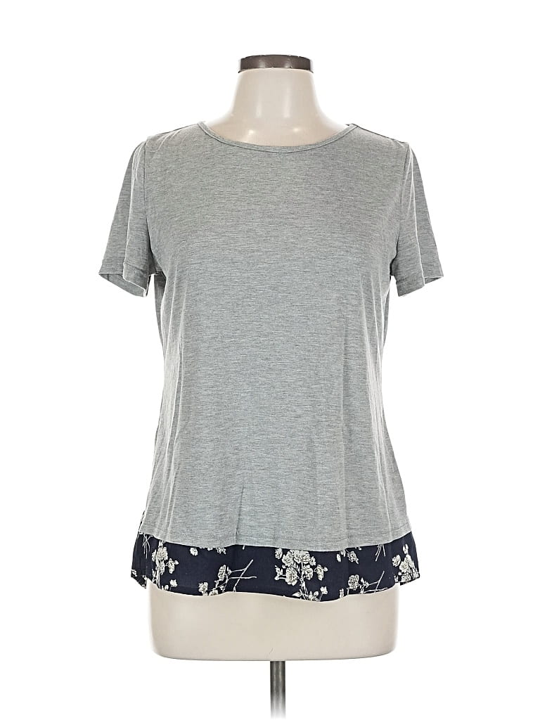 Pre-owned Emery Rose Short Sleeve T-shirt In Gray