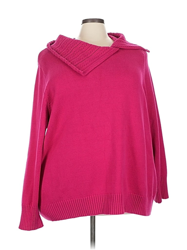 Pre-owned Fashion Bug Pullover Sweater In Pink